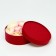 Box - tube 2 in 1, low with a dull cover "wine", 21 x 7 - 18 x 6 cm