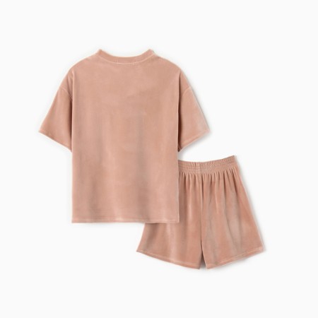 Kids (T-shirt, shorts) KAFTAN PLUSHY R.34 (122-128), beige-10