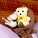Set for decoration: Topper "Happy Birthday" 1 pc, a ring for napkins 1 pc, mix