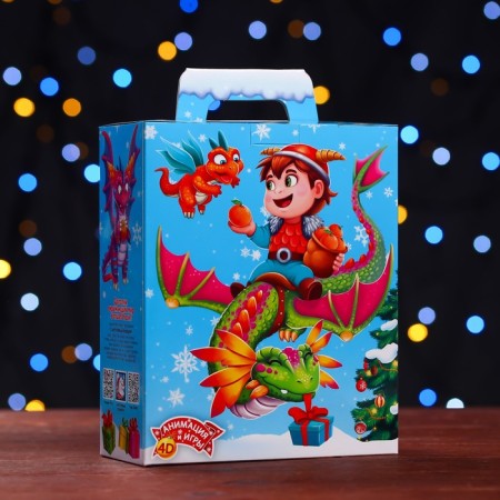 Gift box "Riders", present 15.5 x 7 x 19 cm-1