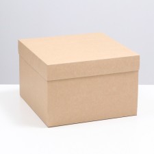 The box is folding, cover is, craft, 30 x 30 x 20 cm