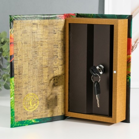 Safe Brove Del to the leatherette "Snake in the jungle" 3d embossing 21x13x5 cm-1