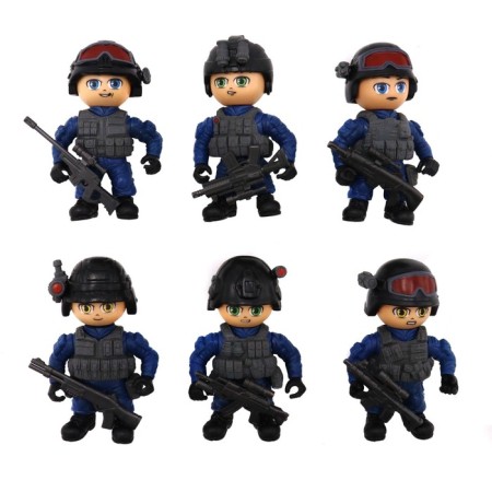FUNKY TOYS Figure "Police", 8 cm, mix-8