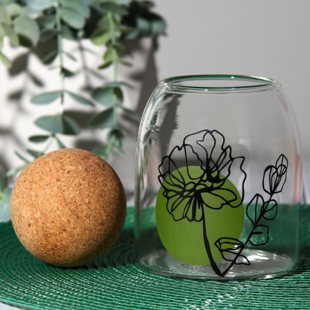 Bank for storage "Flower", 400 ml, 13.5 × 9 cm-3