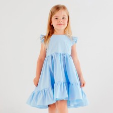 Children's dress KAFTAN Princess, p. 34 (122-128), blue