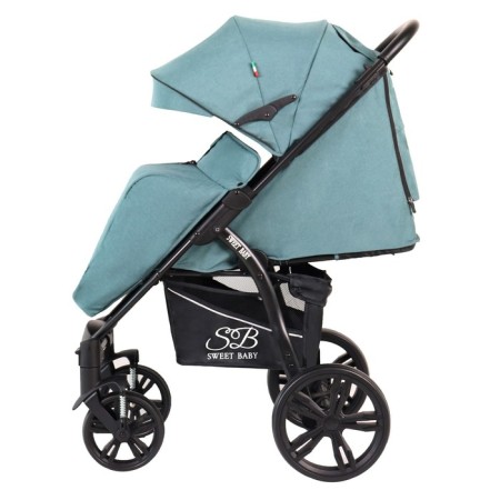 Walking stroller Sweet Baby Carisma, Green color-17