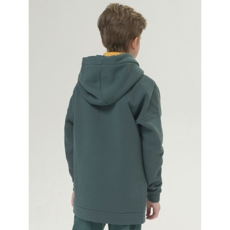 Hoody for a boy Pelican, height 128 cm, green color-2