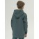 Hoody for a boy Pelican, height 128 cm, green color