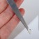 Pinzet begged, 9.5 cm, on blist, silver color, 22dk