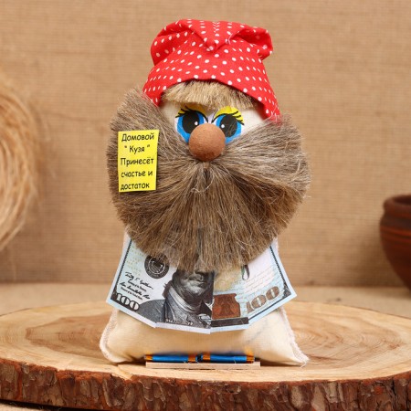 Caregrap "Brownie with dollars", 20 cm, mix