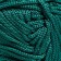 Yarn "Macrame Macrama" 100% polyester 130m/90g (158 emerald)