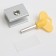 Loading and windows lock, yellow, 10 mm