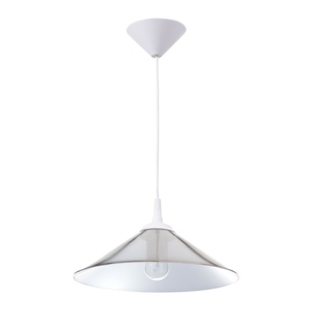 Bayerlux lamp Alan 1he27 White/Tored 30x30x9cm