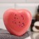 Bombing for the bath "Heart with sparkles" 180 g, giant, benpan