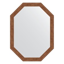 Mirror in the baguette frame, dry reed 51 mm, 59x79 cm
