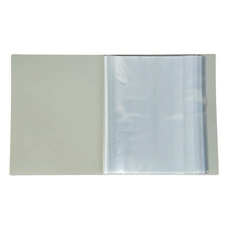 Folder with 80 A4, 700 microns, calligrata, texture "Sand", gray-1