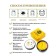 Patches "Element", "Gold", with 24 karate gold and collagen, 60 pcs., 85 g