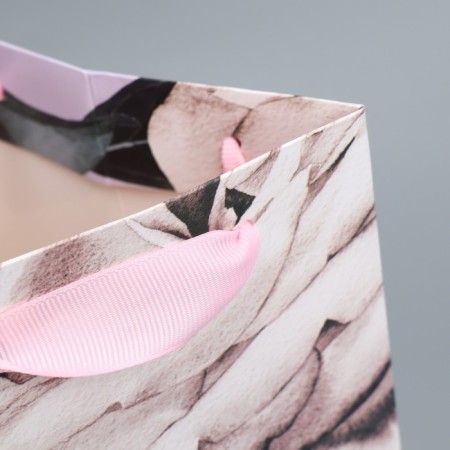 Gift package for a bottle, packaging, "tenderness", 13 x 32 x 11.3 cm-4