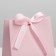 Gift package with tape, packaging, "pink", 13 x 19 x 9 cm