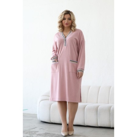 Female dress, size 62, pink color-10