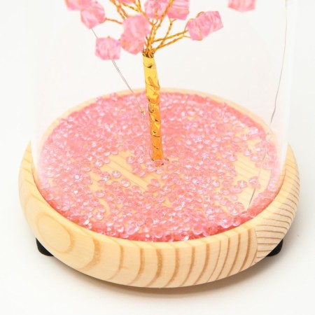 Nightlight "Flowers Pink" LED from batteries 3xlr44 11x11x19 cm Risalux-4