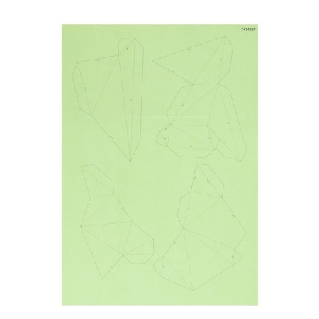 Polygonal designer "Earth", 17 sheets-6