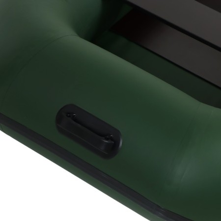 Yugana V-270 PC boat, rheck shafts, olive color-10