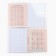 Substantial notebook A5, 48 liters on the paper clip "Silhouette. English" Soft touch lamp, Uf lacquer