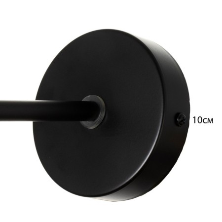 Bra "Trinik" E27 40W black 10x10x35-135cm-6