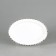 Opal oval dish, “platinum plates” decor, 32 cm