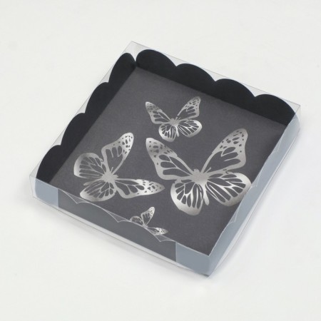 Box for cookies, "Noir", 15 x 15 x 3 cm