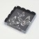 Box for cookies, "Noir", 15 x 15 x 3 cm