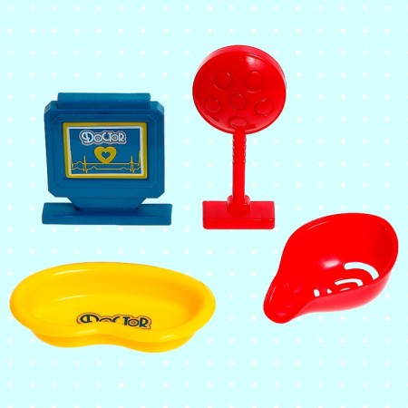 Game set "Best Doctor" in the suitcase, 14 items-5