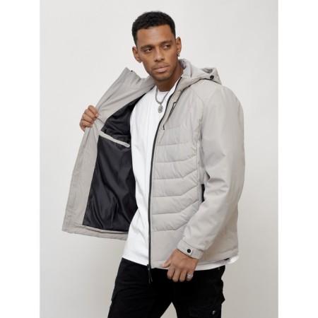 Male spring jacket, size 54, light-gray color-14