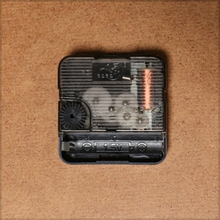 Carting clock is wall-mounted, interior "sunset", smooth move, 57 x 35 x 4 cm-1