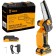 DREAL DRASTE DEKO DKCHS 20-6, 20 V, 2x2 Ah, tire 150 mm, 6 m/s, case