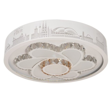 Luer with FDD "Flora" LED 160W 3000-6000K white 50x50x9 cm Bayerlux