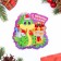 New Year's magnet "Happy New Year!" Symbol of the year, lantern