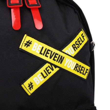 Youth backpack, 44 x 31 x 17 cm, Davente 19l, Destroy, black 7032370-9