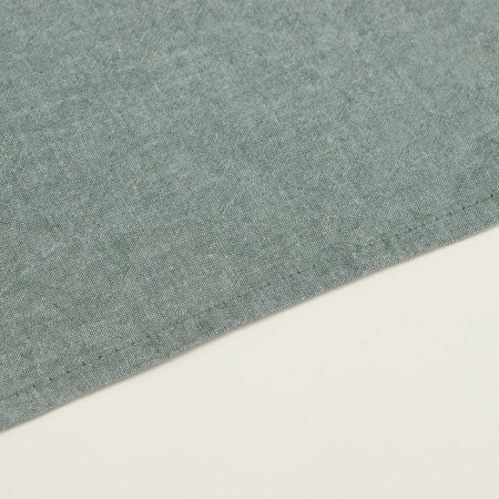 Sl Home sheet "Denim" 245*280 cm, central olive, 100% greedy cotton-4