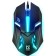 Mouse Defender Hit MB-550, wired, optical, backlight, 1600 dpi, 4 buttons, black