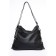 Sobo bag female, genuine leather, Ludor black, 35x10x28 cm