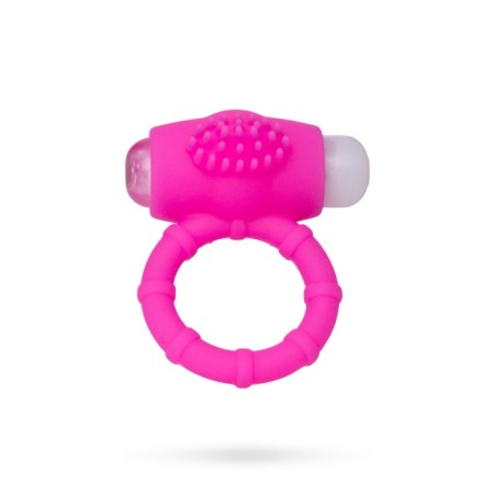 Erectal ring on the penis of things, silicone, pink, d = 2.5 cm