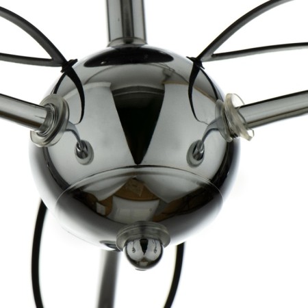 Svetogor chandelier "Music" 3x60W E27 Black/Chrome-3