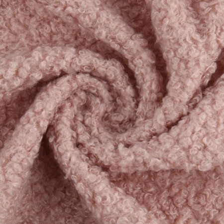 Losch Meh "lamb", 50 × 50 cm, 500 g/m, color dusty rose No. 11