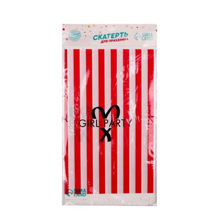 Directable tablecloth Girl Party, 137 × 180 cm, polyethylene-2