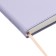 Dated 2025 diary, A5, 176 sheets of Escalada, a solid cover made of artificial leather, foil embossing, liesse, cream block 70 g/m2, lilac