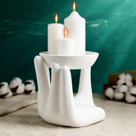 Climb "Hand with a stand" White, 17cm