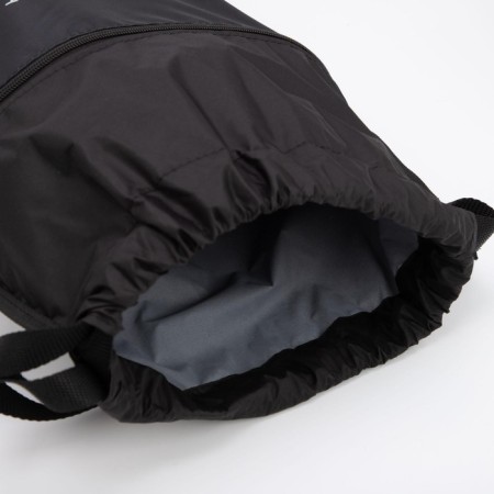 Back for shoes, Sacvoyage, a lace department, external pocket, black color-2