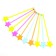 Logopedic "stars" probe, in a set of 10 pieces